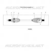 TREN, DRIVE SHAFT, FRONT