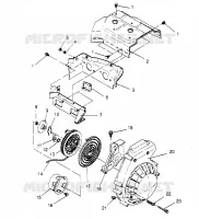 VENTILADOR CAJA   MONTAJE DE RETROCESO LITE GT 0953133 and  EUROPEAN LITE GT E953 (4928922892C011)