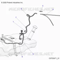 SISTEMA DE COMBUSTIBLE, LINES, STD.