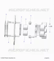 BRAKES, PINZA TRASERA