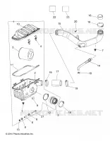 ENGINE, TOMA DE AIRE SYSTEM
