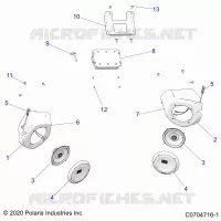 ELECTRICA, AUDIO, SPEAKERS, RIDE COMMAND -Z22ASK99A4/B4 (C0704716-1)
