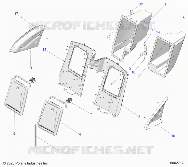 CARROCERÍA POSTERIOR STORAGE COMPARTMENTS