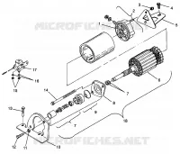 MOTOR DE ARRANQUE ULTRA TOURING 0985378 and EUROPEAN ULTRA TOURING E985378 (4943404340D006)