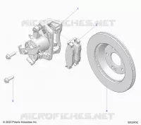 BRAKES, PINZA FRENO TRASEIRA