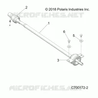 TREN, REAR PROP SHAFT