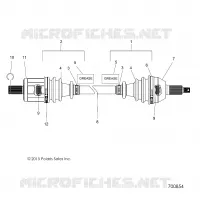 TREN, FRONT HALF SHAFT