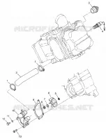 BOMBA DE AGUA Magnum 4X4 W97AC42A, Swedish Magnum 4X4 S97AC42E and Norwegian M (4940834083D002)