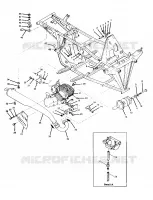 Los soportes de motor y Escape 250 2X4 / W927527 (4922862286005A)