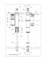 SUSPENSION TRASERA SHOCK