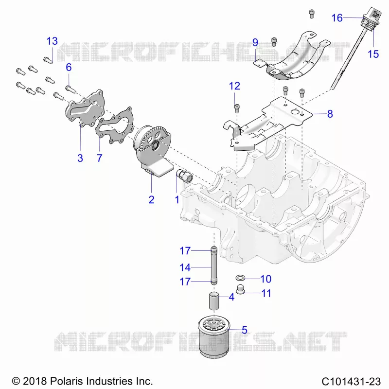 MOTOR, OIL SYSTEM