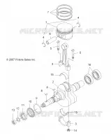 MOTOR, CIGUEÑAL AND PISTÓN