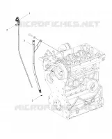ENGINE, VARILLA DE ACEITE AND GUARD