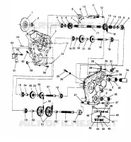 MONTAJE DE ENGRANAJES WIDETRAK LX 0962064 and EUROPEAN WIDETRAK LX E962064 (4931643164B007)