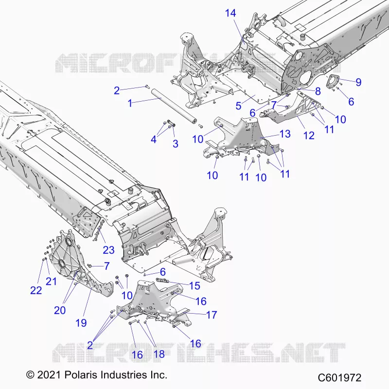 CHASSIS, BULKHEAD ASM.