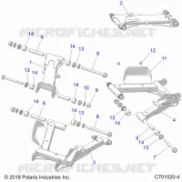 SUSPENSION TRASERA CONTROL ARMS