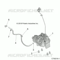 TREN, FRONT GEARCASE MOUNTING