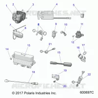 ELECTRICA, SWITCHES, SENSORS AND COMPONENTS