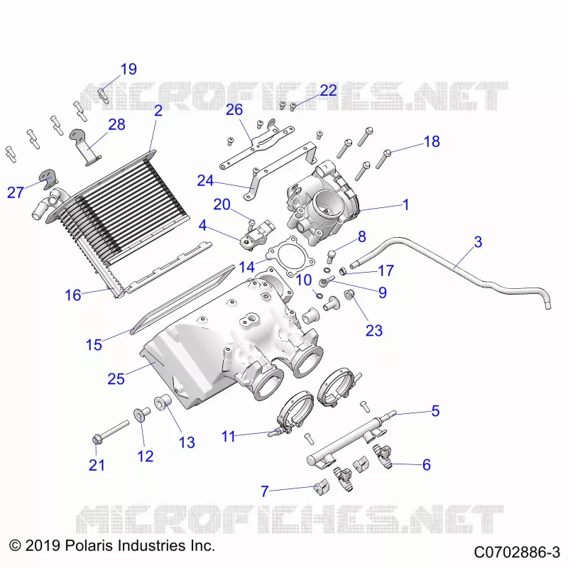 ENGINE, TOMA DE AIRE MANIFOLD