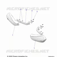 STEERING, HAND GUARDS