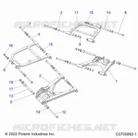 SUSPENSION TRASERA CONTROL ARMS