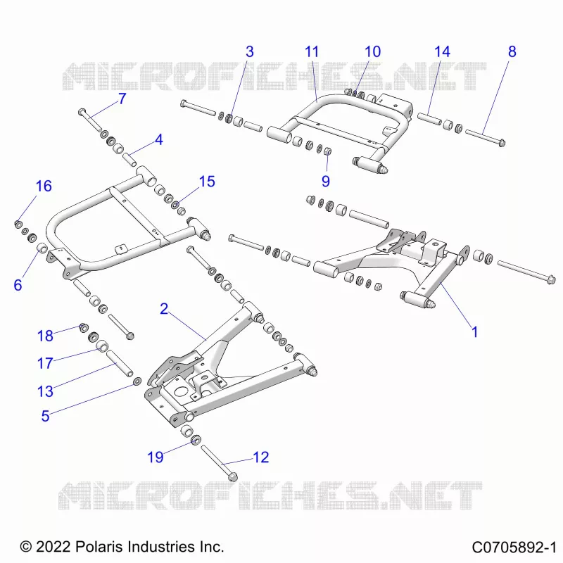 SUSPENSION TRASERA CONTROL ARMS