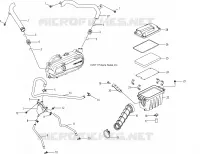 MOTOR, TOMA DE AIRE SYSTEM