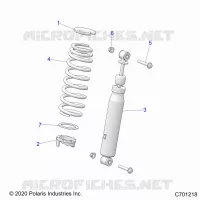 SUSPENSION, CHOQUE FRONTAL MOUNTING