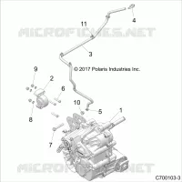 TREN, MAIN GEARCASE MOUNTING