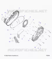 TREN, CLUTCH COVER, INNER/OUTER
