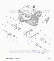 MOTOR, MOUNTING &amp; LONG BLOCK