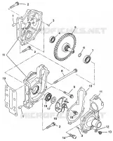 BOMBA DE AGUA 600 XCR 0975677, 600 XCR SE H975677 and EUROPEAN 600 XCR SE E975 (4937963796D003)