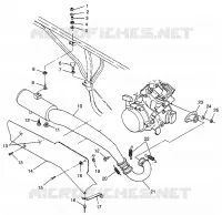 SISTEMA DE ESCAPE BIG BOSS 6X6 400L W97AE38A (4940814081A012)