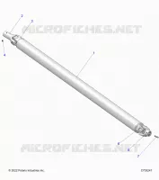 TREN, PROP SHAFT,FRONT
