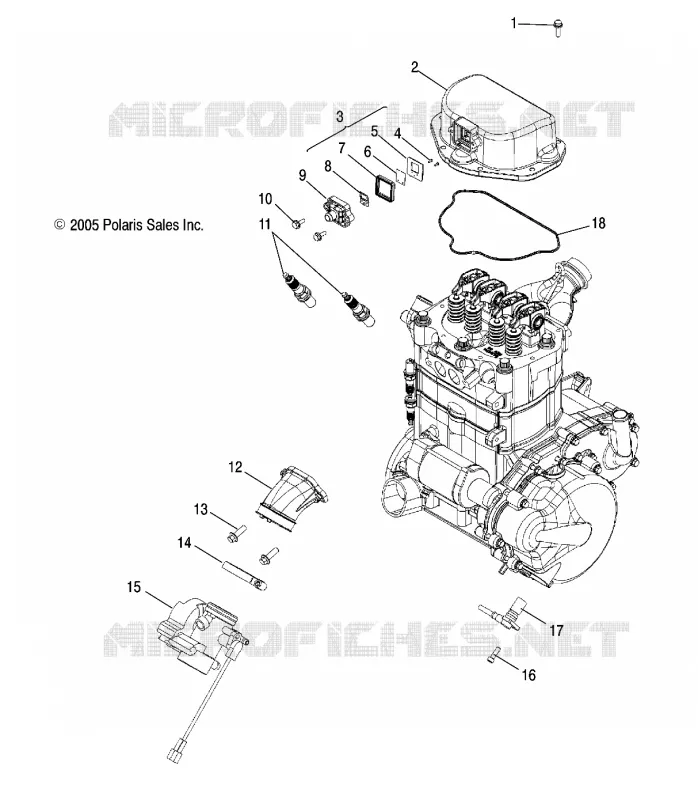 MOTOR, MONTAJE DEL CUERPO DEL ACELERADOR