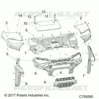 CAPUCHA AND FRONT FACIA