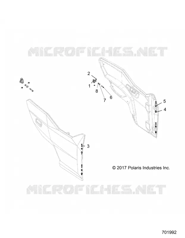PUERTAS MOUNTING, FRONT