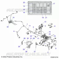 ELECTRICA, MAIN WIRE HARNESS