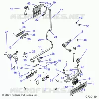 ELECTRICA, WIRE HARNESS COMPONANTS, AND LICENSE PLATES 