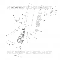SUSPENSION, PUNTAL DELANTERO