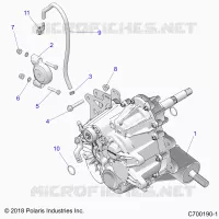 TREN, MAIN GEARCASE MOUNTING