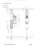 SUSPENSION, SHOCK TRASERO TRACK