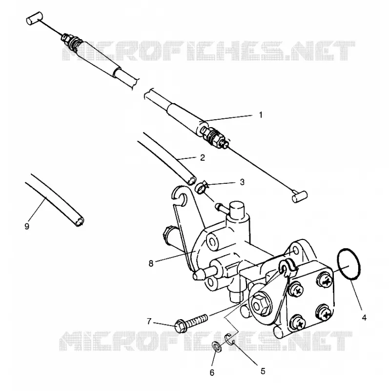 BOMBA DE ACEITE SL 900 B964291 and  Intl. SL 900 I964291 (4935583558C006)