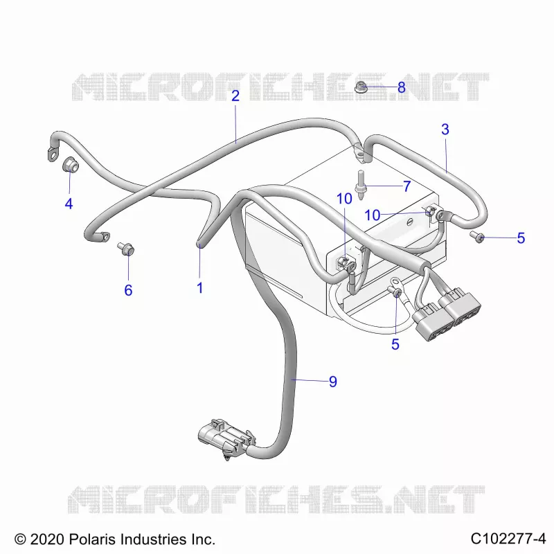 ELECTRICA, BATTERY CABLES