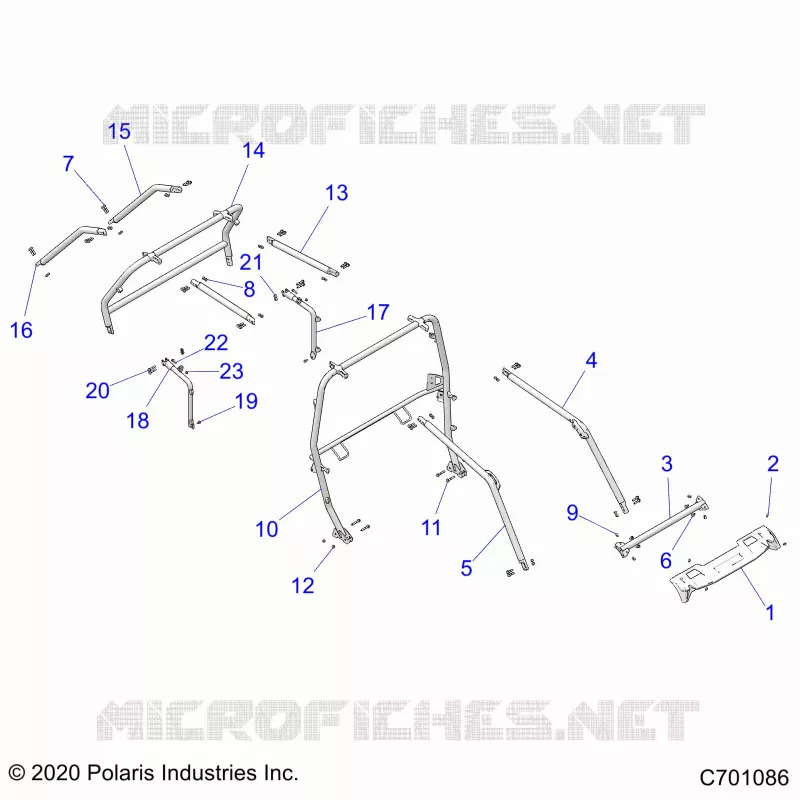 CHASSIS, CAB BASTIDOR