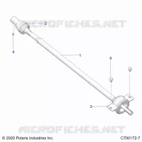 TREN, REAR PROP SHAFT