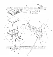 MOTOR, TOMA DE AIRE SYSTEM