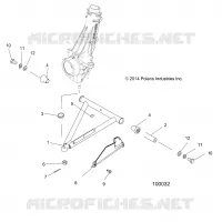 SUSPENSION, A-ARM and PUNTAL MOUNTING