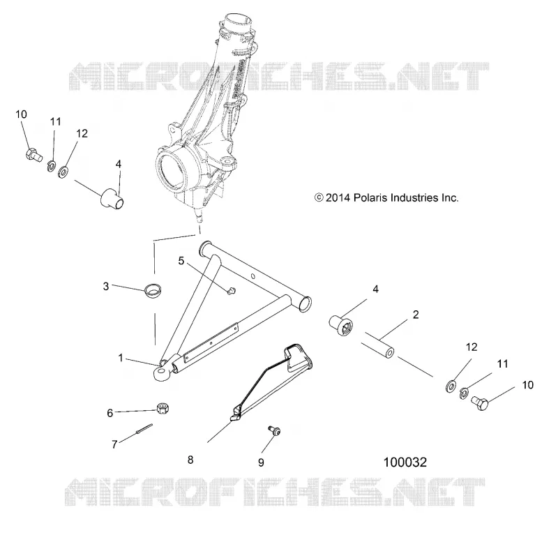 SUSPENSION, A-ARM and PUNTAL MOUNTING