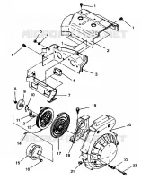 VENTILADOR CAJA   MONTAJE DE RETROCESO LITE 0943433,STARLITE 0943427 and  LITE DE (4924992499045A)